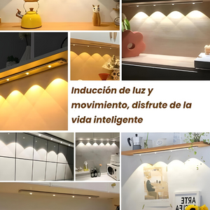 Barra LED Recargable Con Sensor Movimiento 40cm