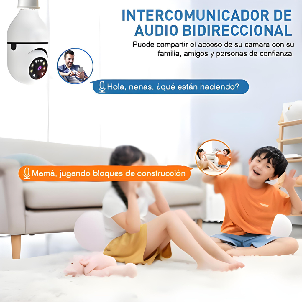 Cámara de seguridad inteligente-wifi.