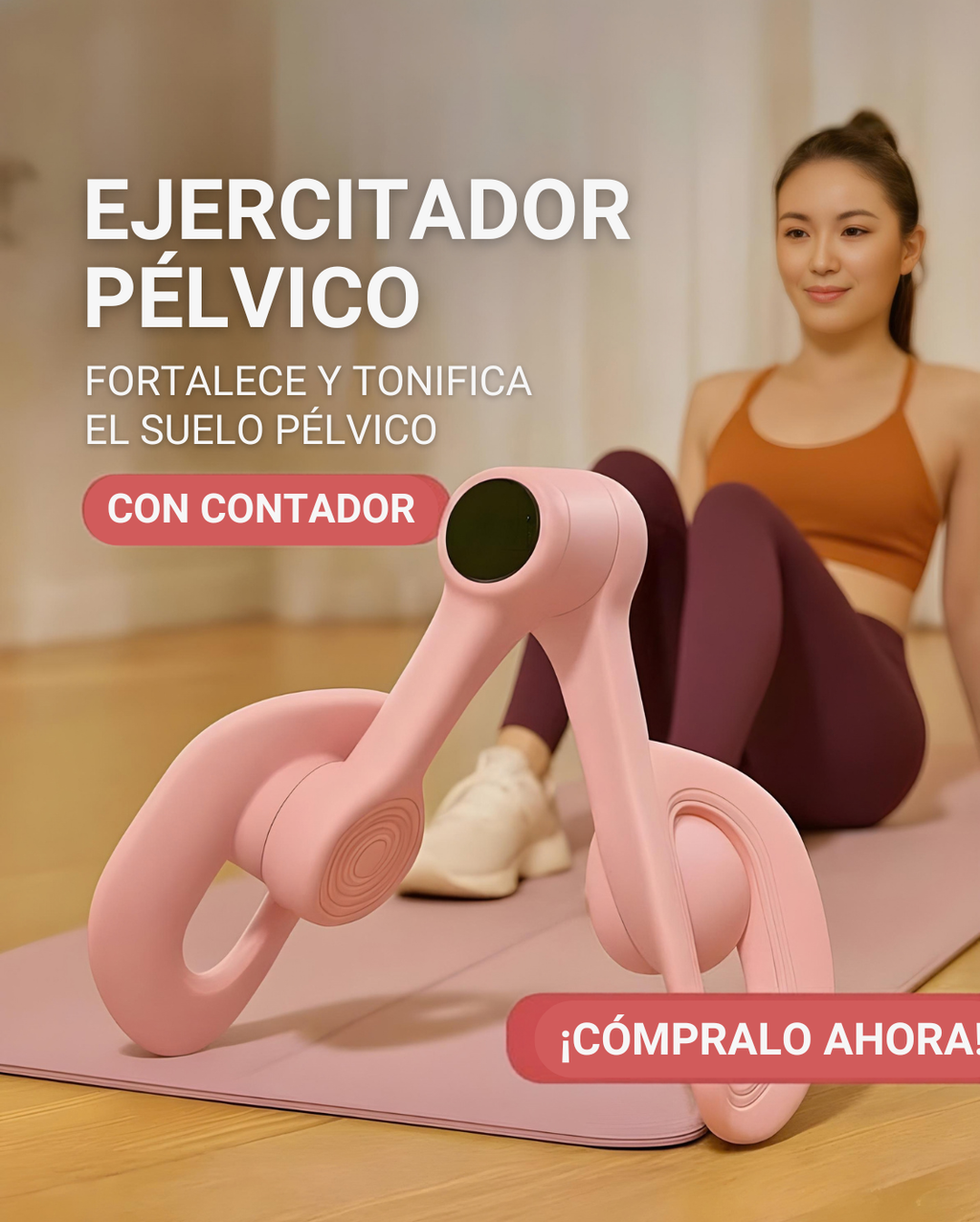 Ejercitador de Pelvis y Muslos FitFem