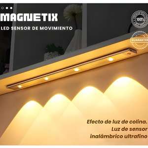 Barra LED Recargable Con Sensor Movimiento 40cm